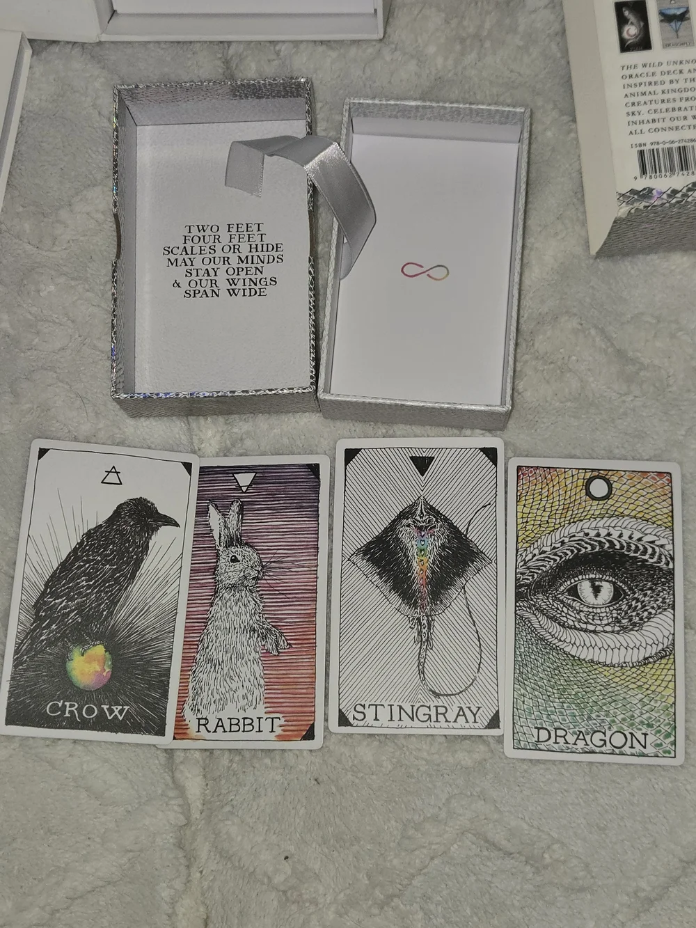 The Wild Unknown Animal Spirit Oracle Tarot Deck & Guidebook By Kim Krans
